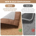 thumbnail image 6 of QiCaiJia Hallway Runner Rug 2x3 ft BrownJute Like Kitchen Runner Mat Rugs Non Slip, Woven Soft Entryway Farmhouse Runner Boho Floor Carpet for Indoor Laundry Hall Backdoor Bedroom Living Room, 6 of 9