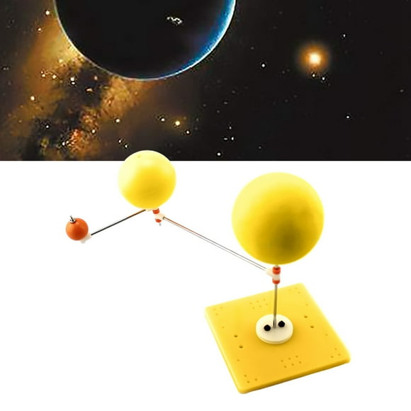 Modèle d'Apprentissage des Expériences Scientifiques, Démonstration Sportive Science Terre-Lune-Soleil, pour Enfants de Plus de 14 Ans