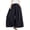 Black, variant on Zulora Women's Spring Summer Solid Color High Waist Elastic Waistband Wide Leg Cropped Trousers