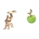 thumbnail image 5 of Escultura con bandeja de servir, adorno de resina para sala de estar, estantería, porche y figurita de cerámica con forma de fruta para cafetería, est, 5 of 7