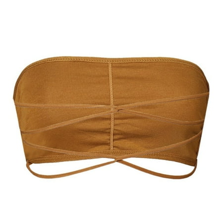 

Feiona Women Sexy Lingerie Intimates Bras Breathable Non-slip Strapless Wrapped Chest Underwear