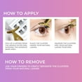 thumbnail image 4 of KISS imPRESS Falsies Self Adhesive Eyelashes, Natural & Wispy, 10mm-12mm-14mm, 50 Lash Clusters, 4 of 13
