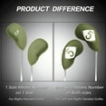 thumbnail image 2 of FINGER TEN Golf Iron Head Covers Value 8/11/12 Piece Set, Synthetic Leather Deluxe Club Headcover, Universal Fit Main Iron Clubs Gift Set, 2 of 7