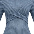 thumbnail image 5 of Taqqpue Women's Maternity Dress Plus Size Maxi Dress Fall Long Sleeve Ruched Pregnancy Clothes for Women, 5 of 8