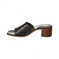 thumbnail image 2 of M by Bruno Magli Ariana Leather Sandal, 10, Black, 2 of 5