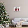 thumbnail image 2 of Rustic Country Jugs Festive Holiday Holly Sprigs Botanical & Floral Graphic Art Gallery-Wrapped Canvas Print Wall Art, 2 of 5