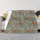 thumbnail image 1 of Fotbe Dachshund Dog Bird Manta de Franela con Estampado, Manta Ultrasuave para Cama, Sofá, Auto, Hipoalergénica y Antibolitas-60"x50", 1 of 6