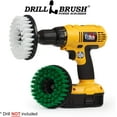 thumbnail image 4 of Drill Brush - Kitchen Tools - Grout Cleaner - Large Spin Brush Kit - Clean Stove, Oven Rack, Sink, Tile, Counter, Cabinets, Floors - Glass Cleaner - Upholstery, Leather, Fabric, Vinyl - Carpet Cleaner, 4 of 7