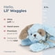 thumbnail image 2 of Peluche Bearington Baby Lil' Waggles Blue Puppy 20 cm, 2 of 6