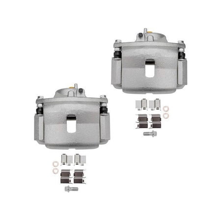 Front Brake Caliper Set - Compatible with 2001 - 2002 Acura MDX