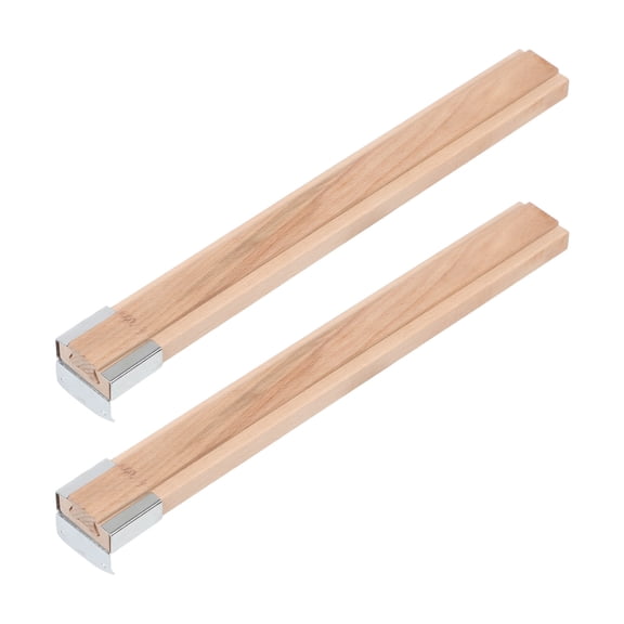 DRAFIDEEP 2-Pack Wood Drawer Slides for Furniture, Heavy Duty Hardware for Home Improvement and Projects