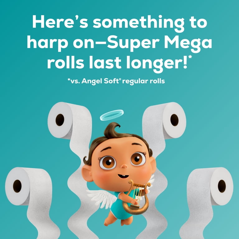 Angel Soft Mega XL Toilet Paper, 12 Rolls photo 4