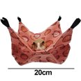 thumbnail image 2 of Pequeña jaula para mascotas Hamaca Guinea Pig Cama Colgante Hamaca Suave Cálido Pequeños Animales Housestyle1, 2 of 5