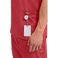 thumbnail image 4 of Cherokee Workwear Revolution Men Scrubs Top V-Neck WW670, 4 of 9