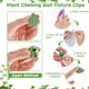 thumbnail image 3 of Billuyoard Clips de fijación para pared de plantas, 10 Uds., soporte Invisible autoadhesivo, gancho de enredaderas pegajosas, broches de fijación de hojas Decoración del hogar Billuyoard HA067720-01, 3 of 6