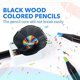 thumbnail image 5 of ArcoíRis de Madera, 7 Colores en 1 LáPices ArcoíRis, para Dibujar, Colorear, Dibujar, NúCleo Multicolor, (12), 5 of 5