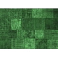 thumbnail image 1 of Ahgly Company Indoor Rectangle Patchwork Emerald Green Transitional Area Rugs, 5' x 8', 1 of 4
