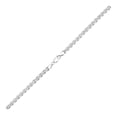 thumbnail image 3 of ARAIYA JEWELRY 925 Sterling Silver 5.59 mm Rhodium Plated Mariner Chain 20'' for Women or Men, 3 of 6