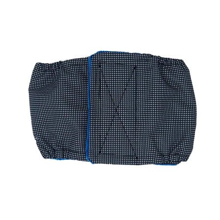 Barkertime Black and White Gingham Premium Waterproof Washable Dog Belly Band Male Wrap - Made in USA