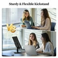 thumbnail image 5 of 13.3 inch Portable Monitor with Kickstand, 16:9 1920*1080P IPS, USB-C/HDMI, FreeSync 0.3" Ultra-Slim, 5 of 12