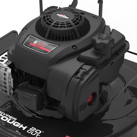 HYPER TOUGH 20″ 125CC GAS POWERED WALK-BEHIND PUSH LAWN MOWER WITH BRIGGS & STRATTON ENGINE, BLACK