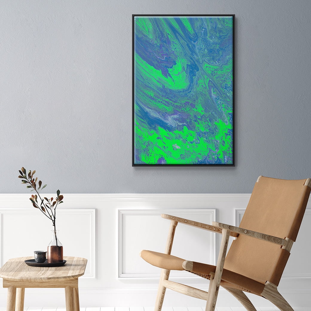 M93 Framed Premium Gallery Wrapped Canvas - Ready to Hang - 17 x 25 - Black Floating Frame