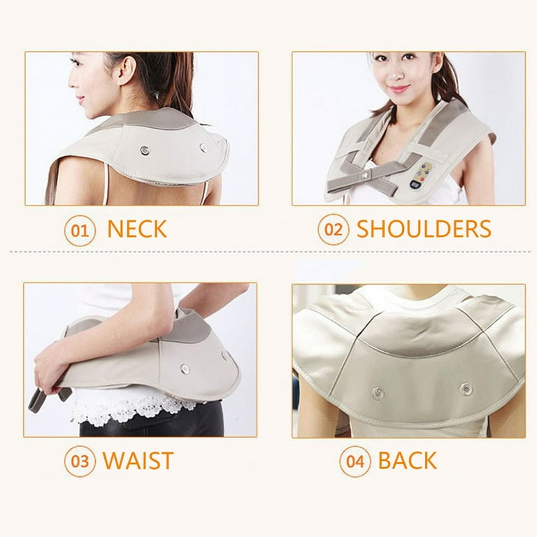 HaoXun Professional Shiatsu Neck and Shoulder Massager with Heat