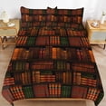 thumbnail image 6 of 3 Pcs Soft Bedding Set, Includes 1 Duvet Cover with Zipper And 2 Pillow Shams,A Close Up of A Book Shelf with Many Books Full(79"×90"), 6 of 8