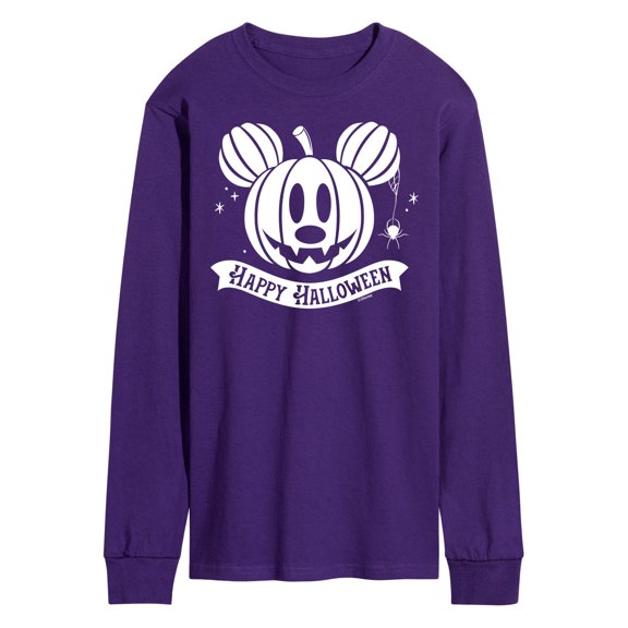 Mickey & Friends - Mickey's Pumpkin - Men's Long Sleeve T-Shirt