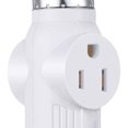 thumbnail image 4 of Adaptador Enchufe Bombilla Fácil Instalar A 2/3 Clavijas 2 Uds., 4 of 5