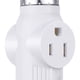 thumbnail image 4 of Adaptador Enchufe Bombilla Fácil Instalar A 2/3 Clavijas 2 Uds., 4 of 5