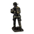 thumbnail image 4 of Veronese Design WU76803A4 Firefighter Carrying Child Metallic - Bronze, 4 of 4
