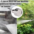 thumbnail image 2 of 2Pcs Water Nozzle Stainless Steel Shower Nozzle 1/4 Quick Pressure Washer Fitting for Flower Vegetable Watering, 2 of 8