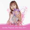 thumbnail image 6 of Lullaberry 15" Celestia the Rainbow Whisper Fairy Doll – Soft Plush Fairy Toy with Multicolor Butterfly Skirt – Enchanted Garden Collection, 6 of 6