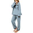thumbnail image 4 of MEICHEN Pajamas Set for Women Women's Winter Flannel Set Coral Fleece Fabric Thickened for Warmth with Popular Aesthetic Cozy Loungewear Women's Loungewear, 4 of 5