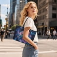 thumbnail image 7 of TSOVTHRID Sea Turtle Flower Print Purses for Women Tote Bag with Wallet, Purse and Wallet Set for Women Large Top Handle Purse Butterfly Galaxy Casual Handbag Hobo Bag for Shopping, 7 of 7