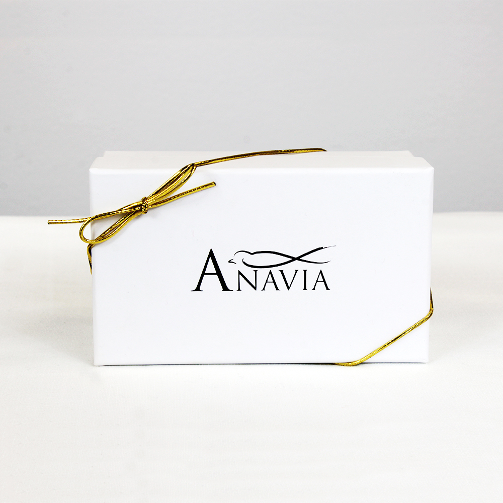 Anavia Lotus Aromatherapy Mother's Day Gift For Her Slider Necklace and Twistable Cuff Bangle With Lemongrass Essencial Oil Gift Set For Mom with Gift Box