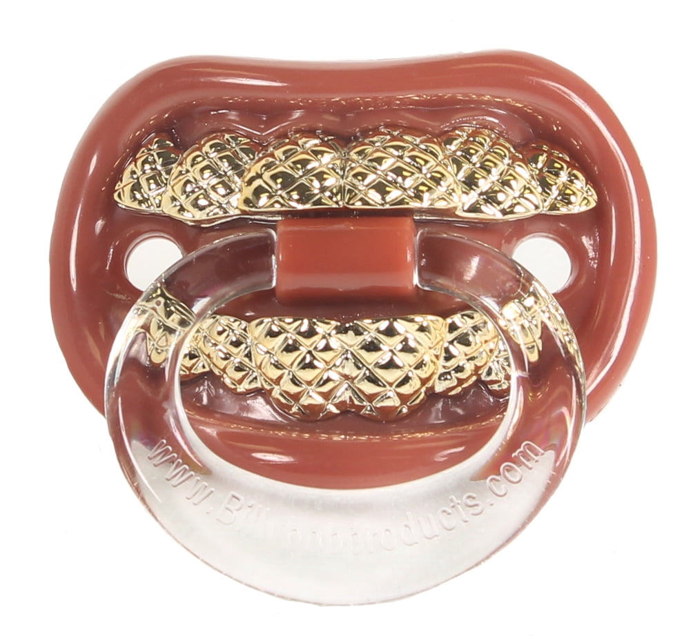 gold teeth pacifier