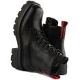 thumbnail image 4 of Replay Westway Women's Lace Up Platform Vegan Ankle Boots In Black Size 7, 4 of 6