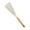 White, variant on White Multi Function Cooking Spoon For Nonstick Cookware Safe Mixing And Scraping Utensil With Wooden Handle 12.2X2.87In 1Pc 0.212Lbs