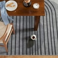 thumbnail image 6 of TOWN & COUNTRY EVERYDAY Avani Retro Arch Everwash® Washable Area Rug with Non-Slip Backing, Pet Friendly Rug, Grey/Blue, 20"x35", 6 of 13