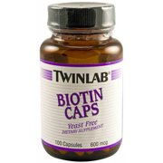 TwinLab Biotin Capsules, 100 CT