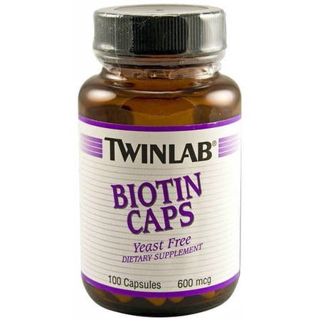 TwinLab Biotin Capsules, 100 CT