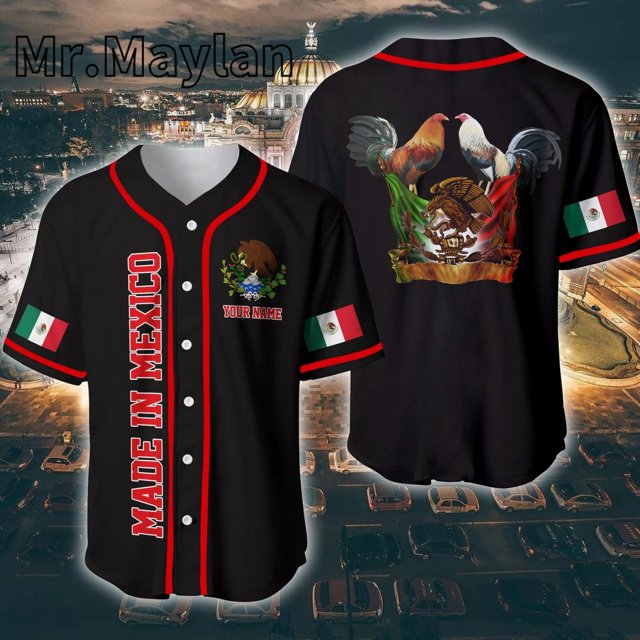 Camiseta de béisbol de fibra de malla 3D para hombre, ropa de calle, chándales deportivos de manga corta, SW-11