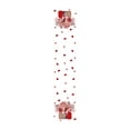 thumbnail image 2 of EGNMCR Home Decor, Room Decor, Wall Decor Valentine's Day Themed Table Runner Table Decoration Tablecloth Polyester placemats, 2 of 6