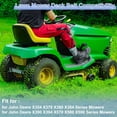 thumbnail image 2 of Reemplazo de correa de transmisión de deck de cortadora de césped Unique Bargains No.M169485 para cortadoras de césped de las series John Deere X354 X370 X380 X384 1 pieza, 2 of 6