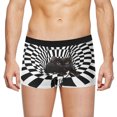 thumbnail image 5 of Ropa interior masculina elástica de seda transpirable divertida e hipnótica de vértigo, calzoncillos tipo bóxer 3D, 5 of 5