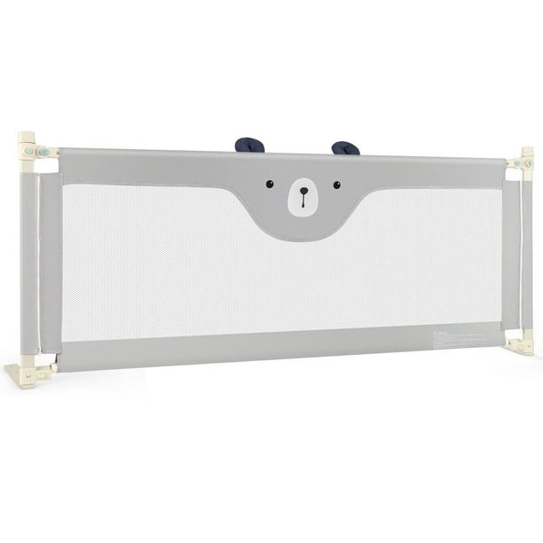 Gymax 77'' Bed Rails for Toddlers Vertical Lifting Baby Bedrail Guard