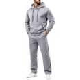 thumbnail image 2 of Aofany Mens Sweat Suit Set Plus Size Tracksuit Jogging 2 Piece Athletic Outfit Hoodie Sports Sweatsuit Pullover Sets, 2 of 6