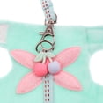 thumbnail image 4 of 2 Set Soft Small Animal Pet Hamster Chinchilla Harness Vest Leash Lead S Sunnimix Correa de arnés de hámster, 4 of 8